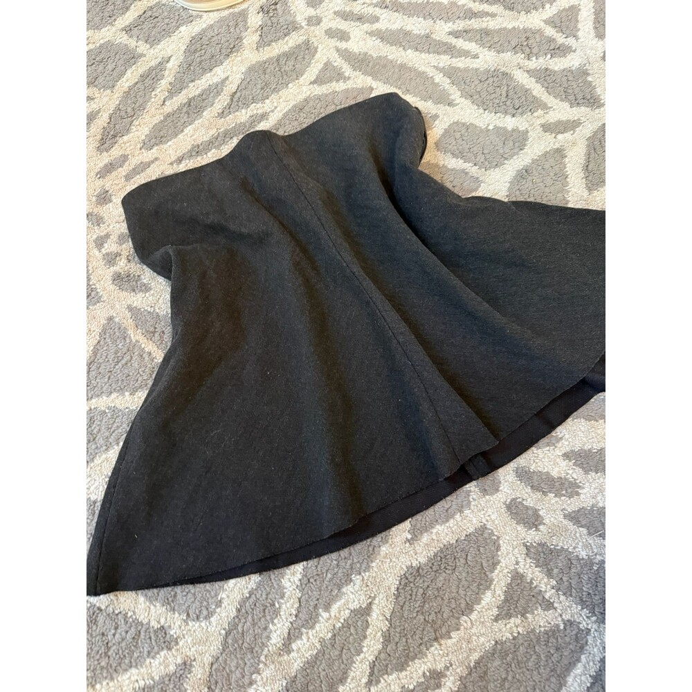 Dark Gray Zara Trafaluc Mini Skirt